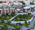 Apartments near the metro station in Istanbul