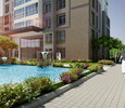 Family suitable residential apartments in complex for sale