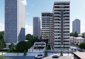 Modern designed apartments for sale with sea and lake view