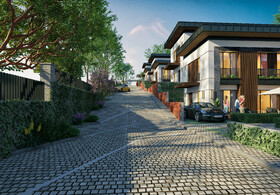 Гламурные двухэтажные и трехэтажные виллы в Бахчешехире