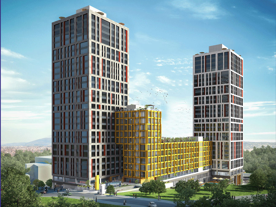 Family residential apartments in Kadikoy