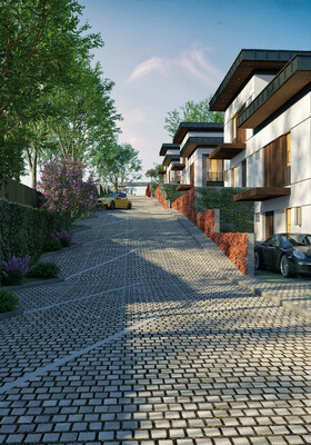 Glamorous duplex & triplex villas in Bahçeşehir