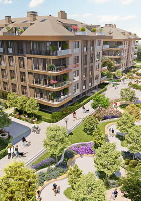 Prestigious apartments in Mix Use Towers in Uskudar