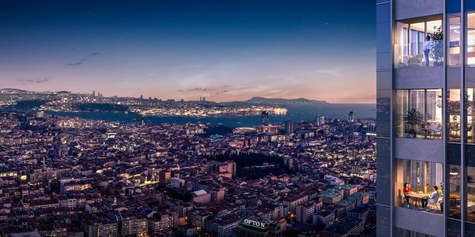 Apartments with a Bosphorus view in Istanbul