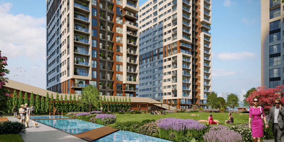 Luxury apartments in Gaziosmanpaşa