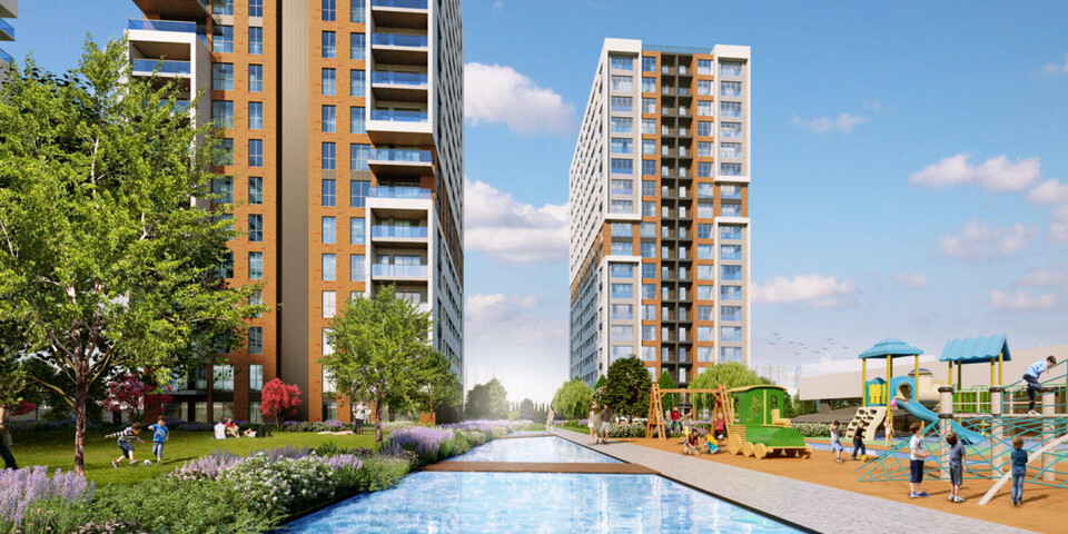 Luxury apartments in Gaziosmanpaşa