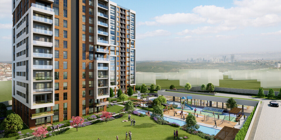 Luxury apartments in Gaziosmanpaşa