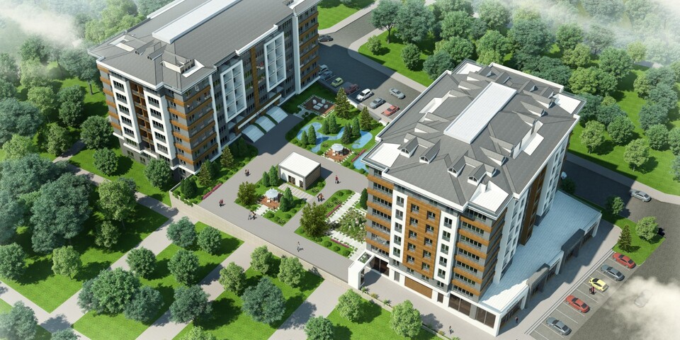 Widok na jezioro - gotowe do zamieszkania apartamenty Avcilar