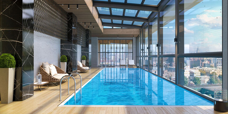 Apartments in Istanbul center with Indoor pool