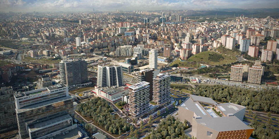 Apartments in Istanbul center with Indoor pool