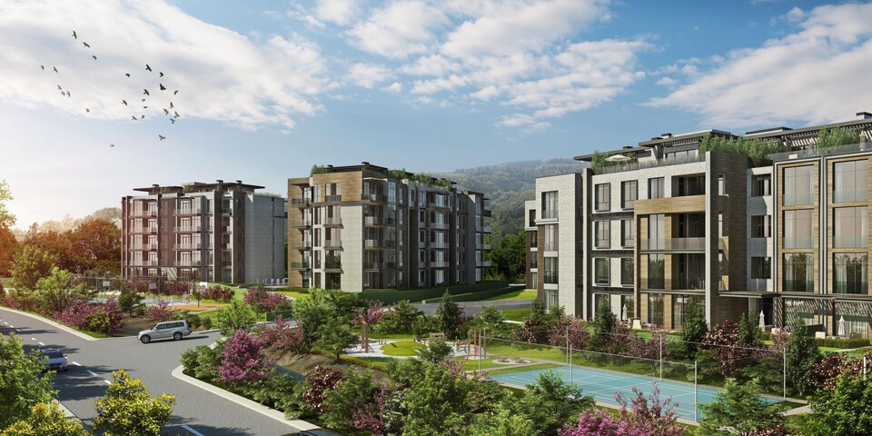 Condos with Serene view in Beykoz area