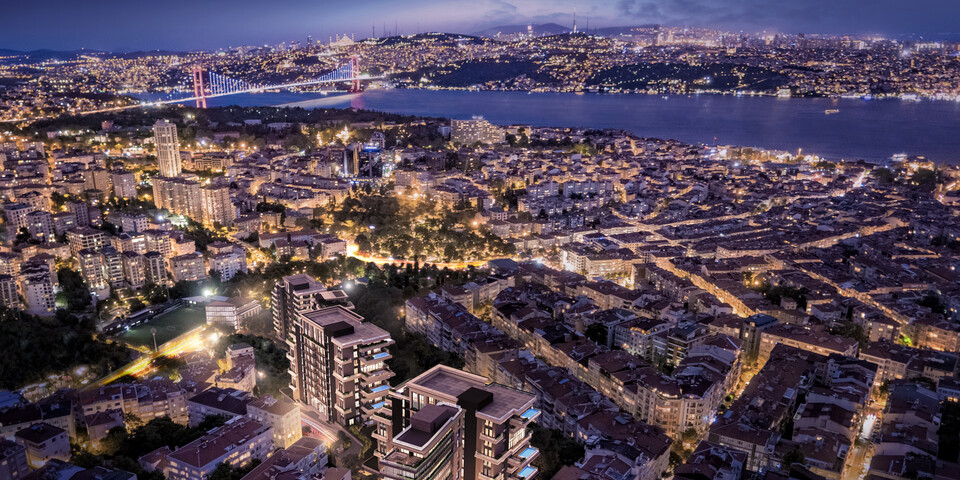 New Nişantaşı Gardens, in the heart of istanbul