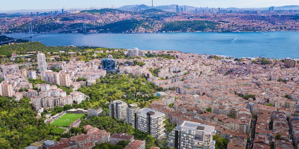 New Nişantaşı Gardens, in the heart of istanbul