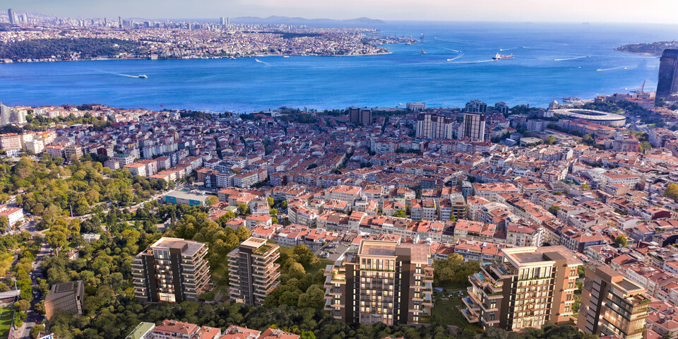 New Nişantaşı Gardens, in the heart of istanbul