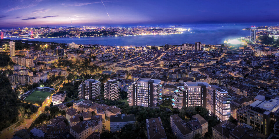 New Nişantaşı Gardens, in the heart of istanbul