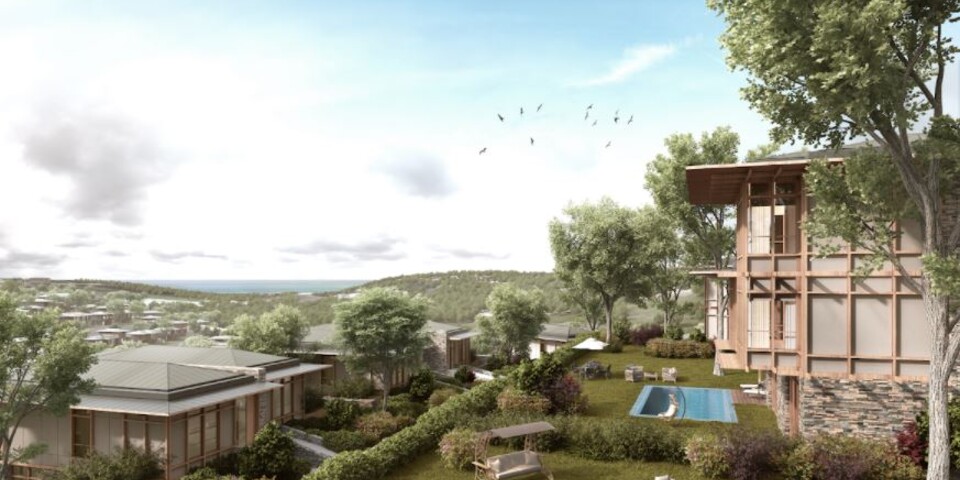 luxury river view mansions in beykoz forest