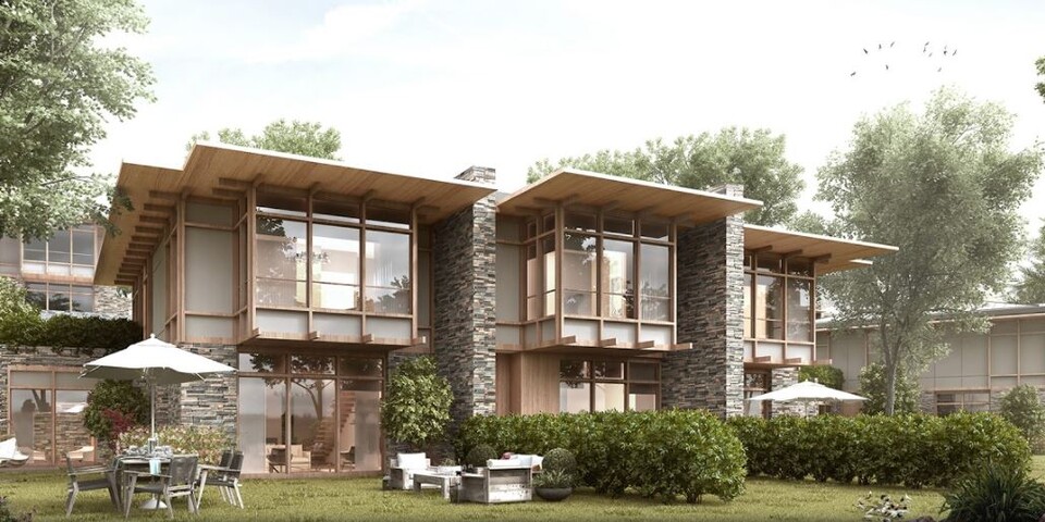 luxury river view mansions in beykoz forest