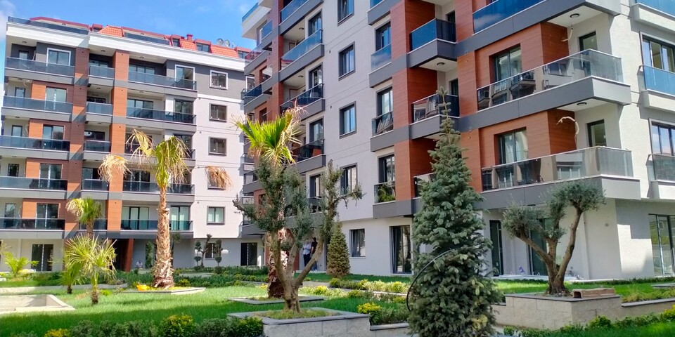 Apartments with teraces and balconies beylikduzu