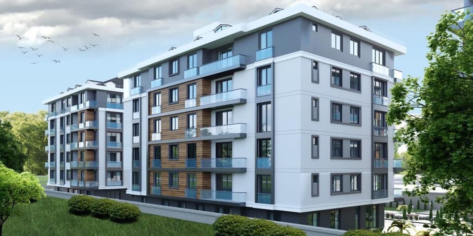 Apartments with teraces and balconies beylikduzu