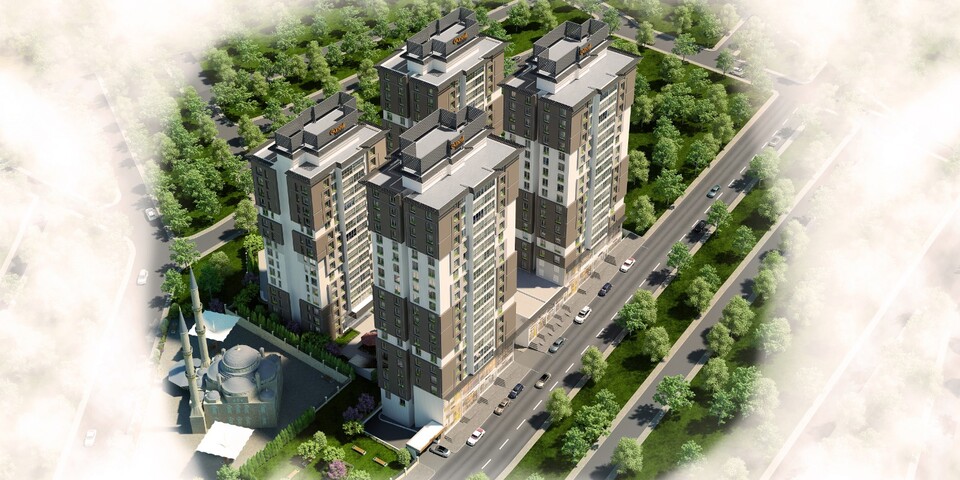 Family suitable residential apartments in complex for sale