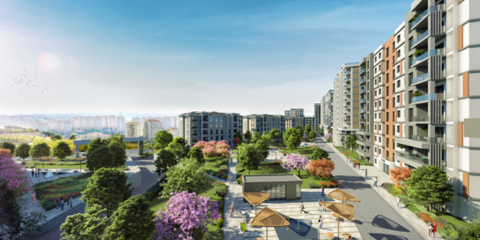 New residential apartments for sale in Basaksehir district