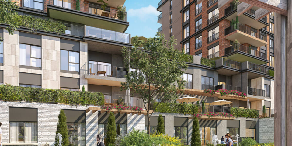 relaxing residential units for sale in Levent district