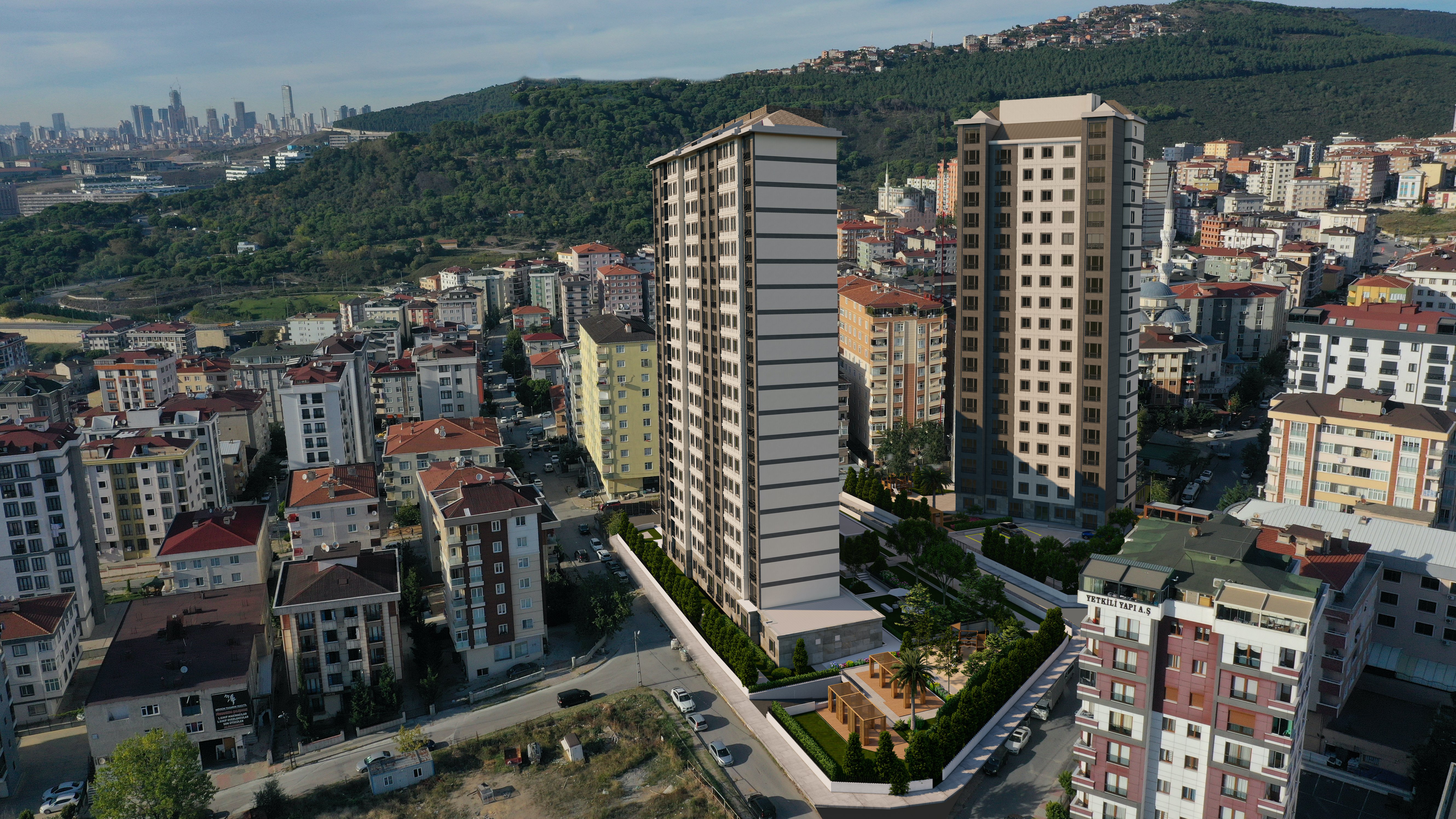 Exquisite apartments among Maltepe district with Sea view