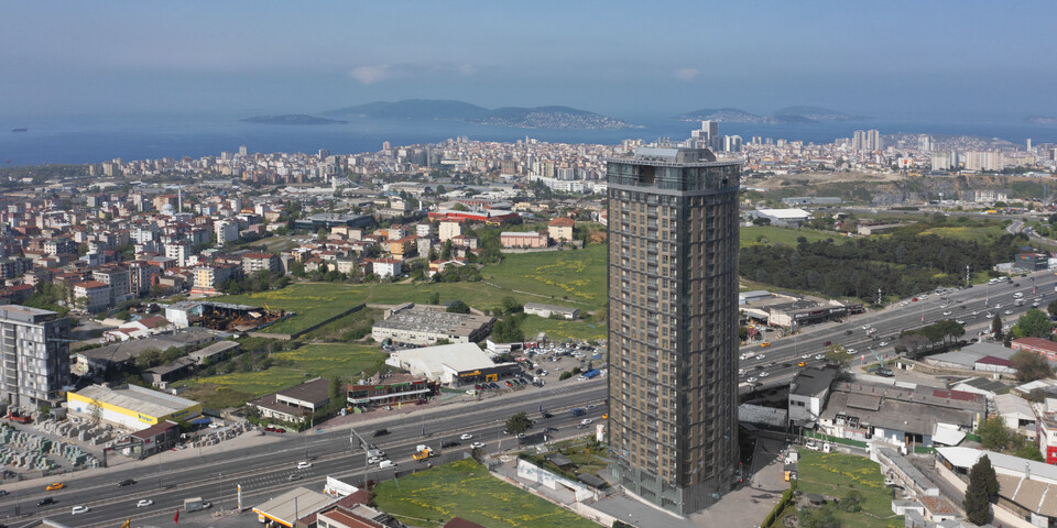 Stylish Tower with excellent location and amenities in Kartal